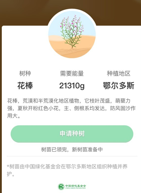 螞蟻森林花棒種植攻略