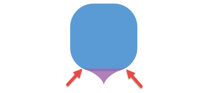 PPT繪制出帶弧度三角形表達(dá)具體操作步驟