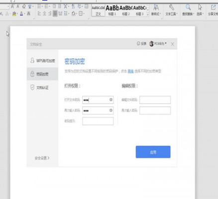 Word中將文件加密取消具體操作步驟