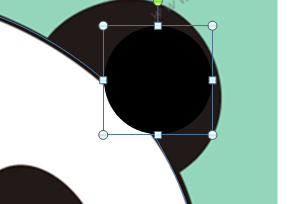 PPT手繪熊貓具體操作步驟