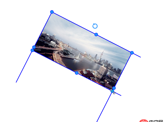 javascript - jquery實現的一個簡單的圖片縮放、旋轉功能，但是旋轉后再縮放就出問題了