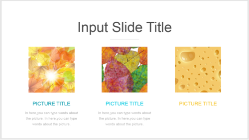 使用PPT制作出正文頁三圖文版式具體操作方法