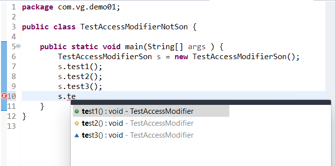 Java訪問控制符原理及具體用法解析