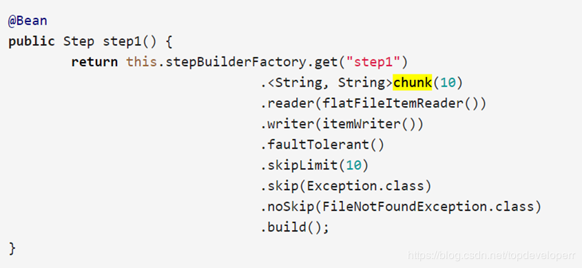 Java中批處理框架spring batch詳細介紹