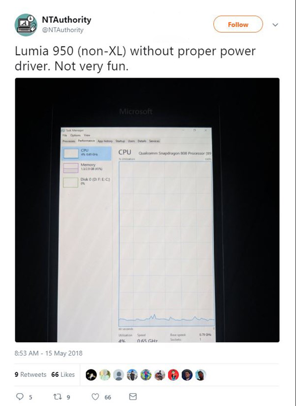 微軟Lumia950運行Windows10 完整系統截圖曝光!