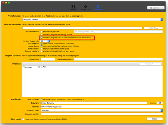 winebottler怎么使用？一個在Mac上運行Windows應用的東西
