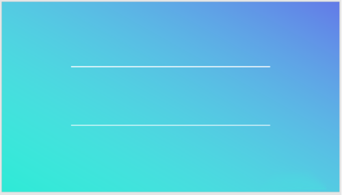 使用PPT制作出雙線式簡約封面具體操作步驟