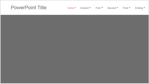 PPT制作出文字鏈接式導航具體操作步驟