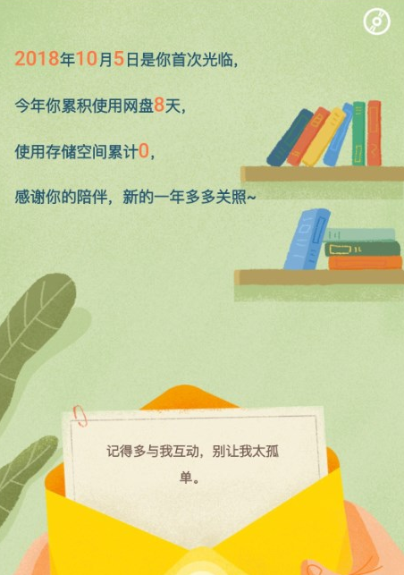 百度網盤中查看年度賬單具體操作流程