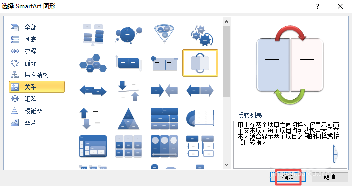 word2010制作出一個反轉(zhuǎn)列表圖具體方法