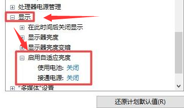 Windows11修改電源自適應亮度選項方法介紹