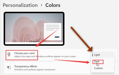 Windows11打開窗口黑暗模式步驟介紹