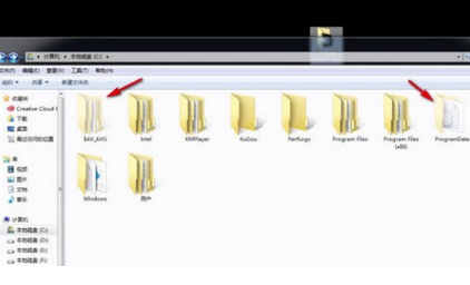 win7如何顯示隱藏文件夾_具體操作步驟