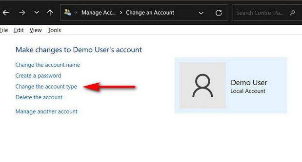 Windows11更改賬戶類型步驟介紹