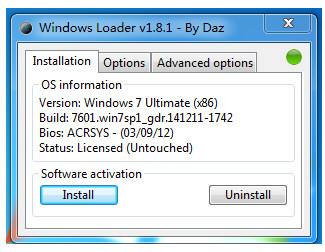 Windows Loader激活工具怎么用 教你快速激活Win7系統