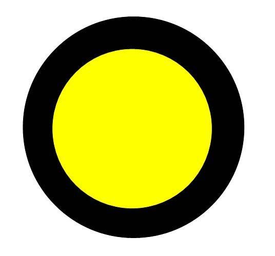 ppt中繪制減速慢行警示牌標志詳細操作方法