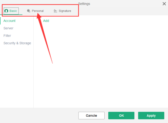 WPS中設(shè)置切換郵箱語言具體操作流程
