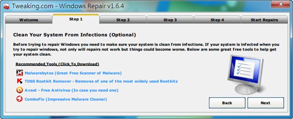 windows repair的詳細(xì)使用操作講解