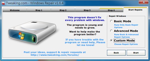 windows repair的詳細(xì)使用操作講解