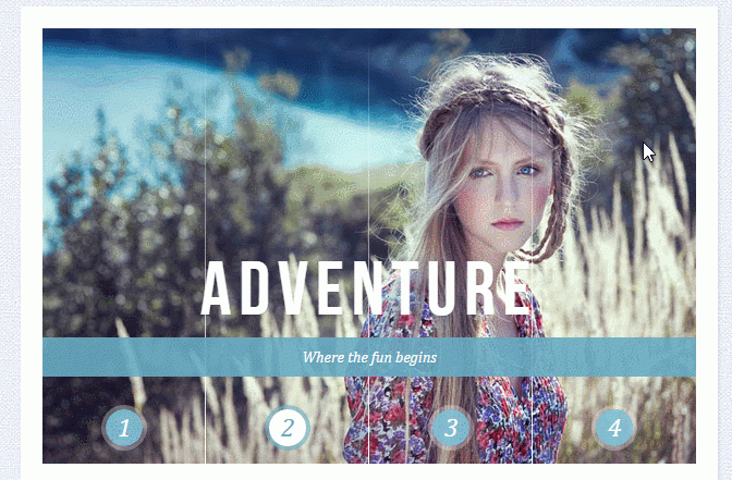 html - CSS3圖片滑動效果