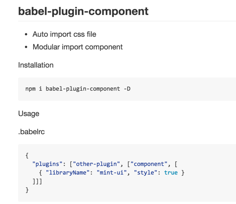 引用mint-ui的style.css出現問題