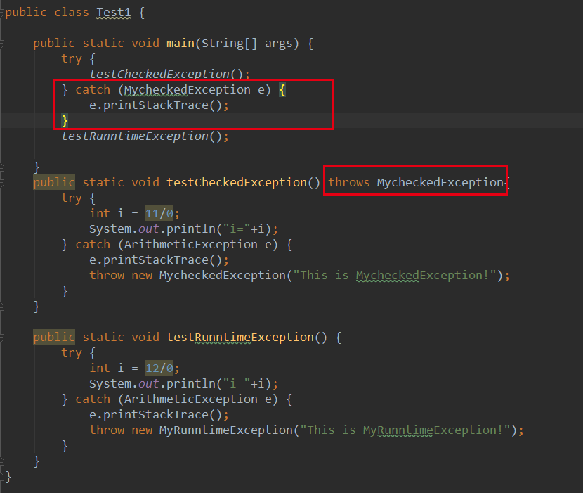 Java throw和throws使用區(qū)別分析