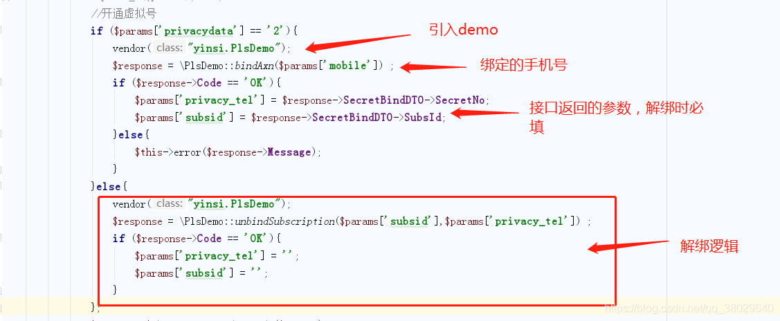 PHP對接阿里云虛擬號的實(shí)現(xiàn)(號碼隱私保護(hù))
