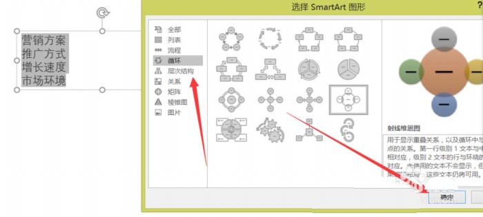 ppt中將文本快速轉換為圖表具體操作方法