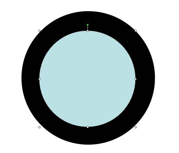 使用ppt繪制出加速慢行警示牌標志的具體操作方法