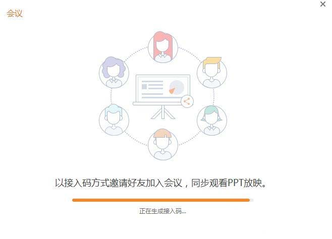 wps中發(fā)起或參與會(huì)議具體流程介紹