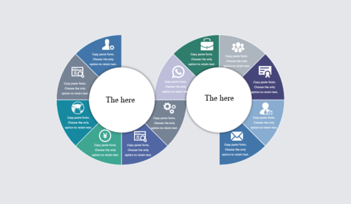 使用PPT制作出創意循環圖表具體操作方法