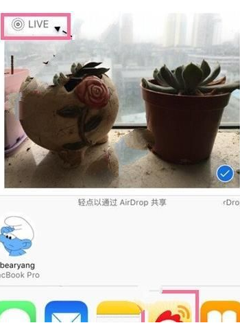 微博中發(fā)livephoto的具體操作方法