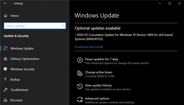 微軟暫停Win10更新補丁推送詳細內容