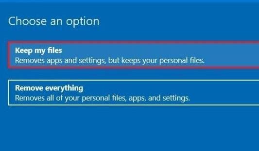 win11恢復出廠設置對電腦影響介紹