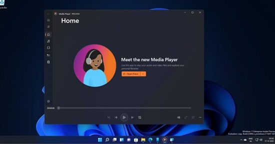 微軟向部分正式版使用者推送新版Win11 Media Player