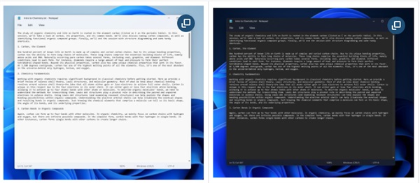 微軟重新構(gòu)建win11記事本應(yīng)用 功能和界面煥然一新