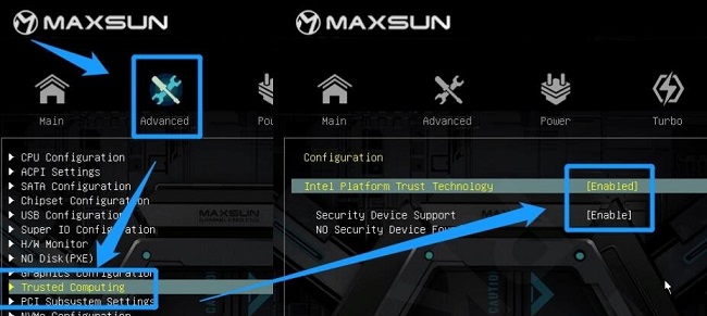 安裝win11 bios設置教程