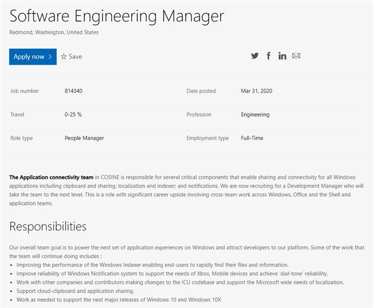 微軟暗示Win10將進行多項重大改進 云剪貼板 搜索