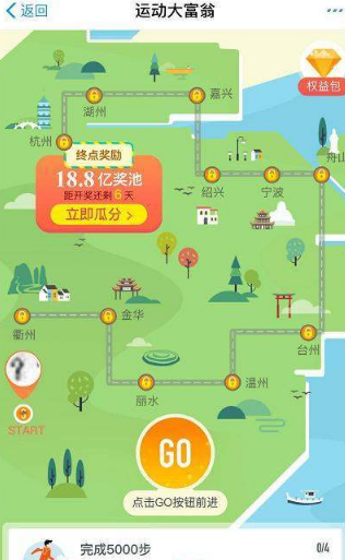 支付寶運動大富翁移動機會如何獲取？ 支付寶運動大富翁活動攻略介紹!