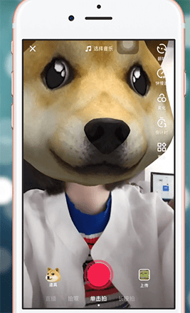 抖音APP甩狗頭特效使用操作講解