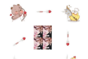 抖音九宮格射愛(ài)心圖片制作教程 抖音七夕九宮格射愛(ài)心圖片如何弄