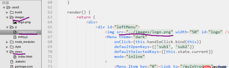 javascript - 請教大俠，webpack打包圖片的時候，頁面上顯示不出來，還有網站根目錄的疑問？