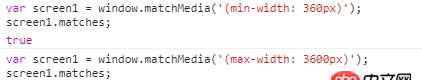 javascript - 想通過js判斷css的媒體查詢 出錯