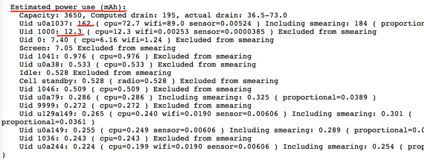 如何通過Battery Historian分析Android APP耗電情況