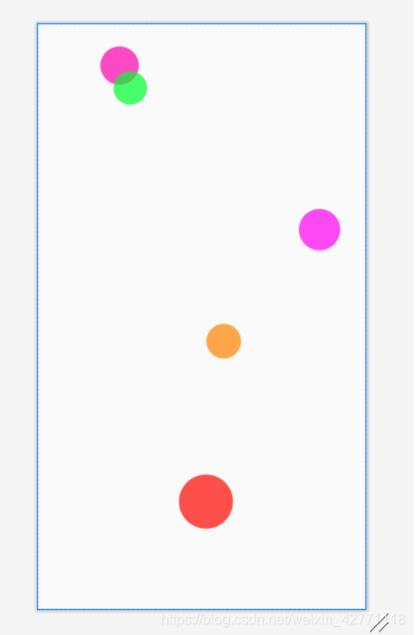 Android自定義View實現(xiàn)氣泡動畫