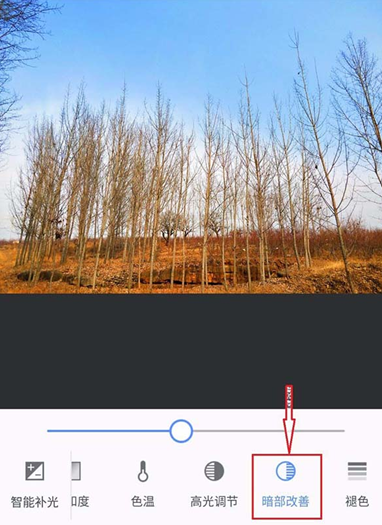 美圖秀秀APP中給圖片調色的具體流程介紹