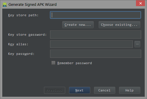 淺談Android Studio 的四種打包方式