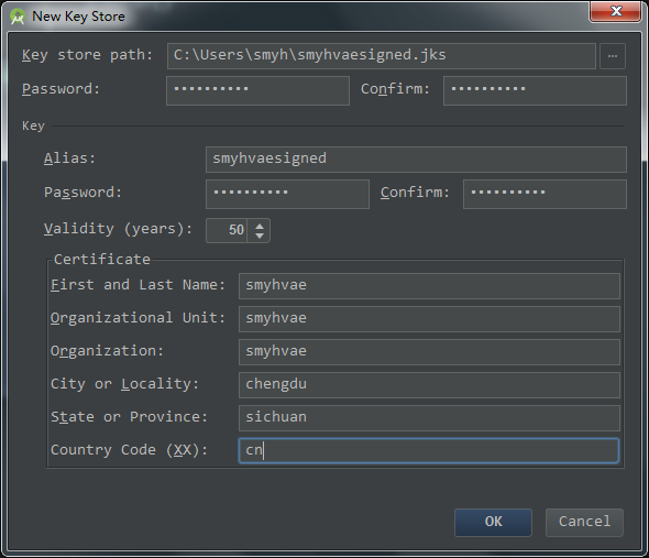 Android Studio簽名打包的兩種方式(圖文教程)