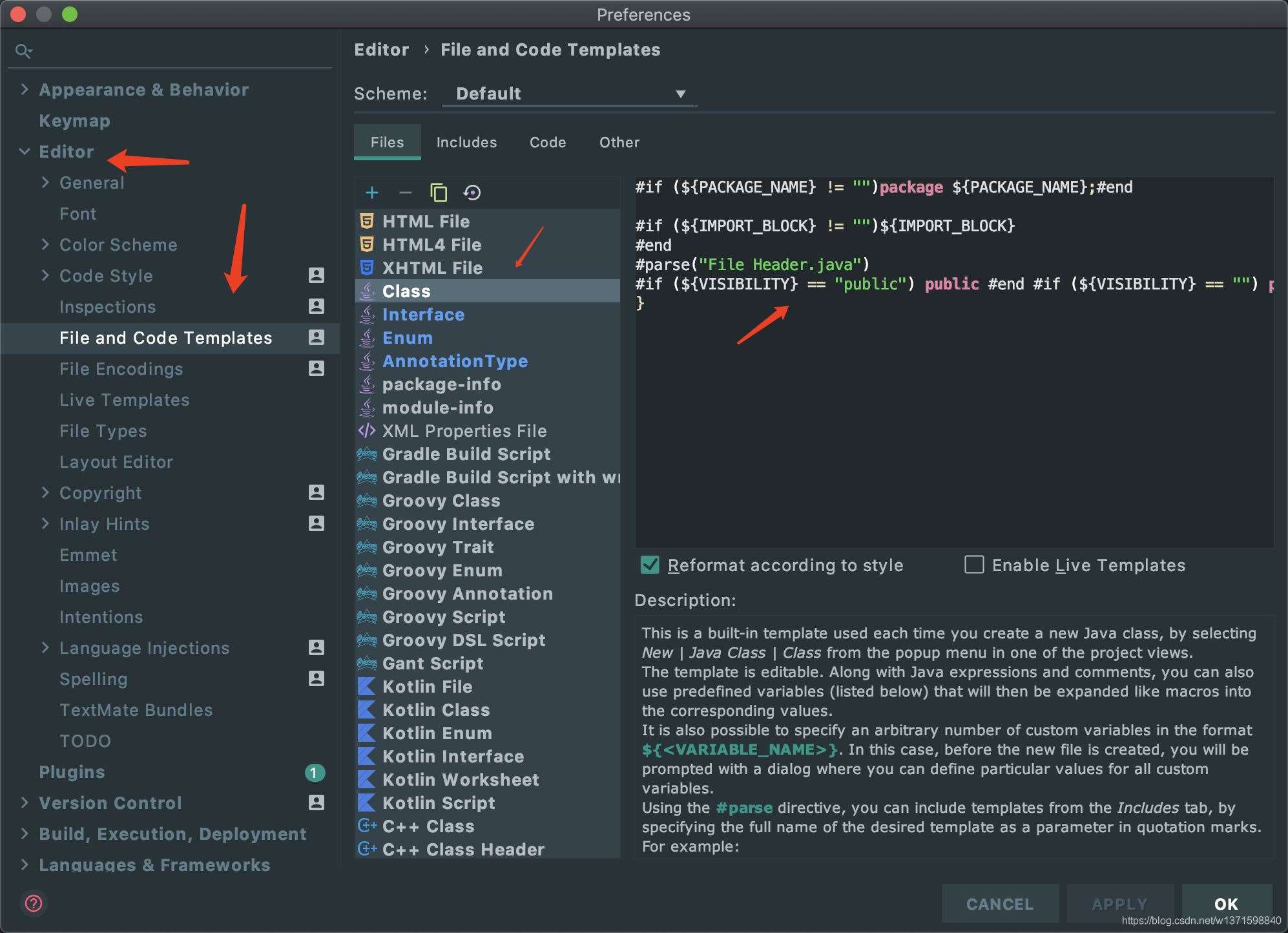 android studio 4.0 新建類沒(méi)有修飾符的方法