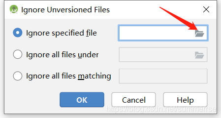 Android Studio 配置忽略文件的方法實(shí)現(xiàn)